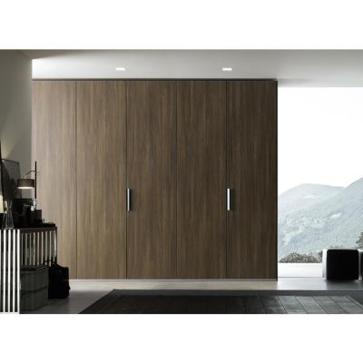 China Brown (Other) Modern Style Adjustable 3 Door Hinge Wooden Wardrobe Closet For Sale for sale