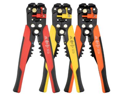 China STRIPPER 8 Inch Automatic 3 In 1 Crimping Terminal Stripping Cable Stripped Wire Trimmer Distance Adjustable Plier Wire Stripper for sale