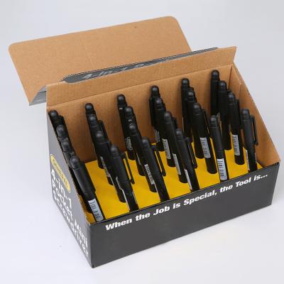 China Computer Repair 4 IN 1 Black Plastic Hand Pen Screwdriver SET With Display Paper Boxes for sale