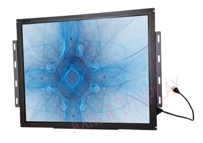 China 4/3 Ratio IR Open Frame Touch Screen 19 Inch Industrial LCD Display for sale