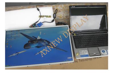 China DVI VGA 17 inch High Brightness LCD Panel Kit 1000nits For POS Screen for sale