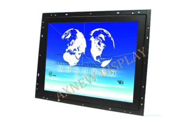 China 12.1 inch Industrial Thin Rack Mount LCD Monitor 400cd/m^2 TFT ATM Display for sale