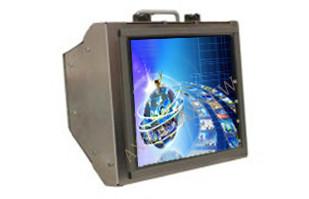 China 12,1 avance lentamente el monitor LCD industrial del soporte de estante con VGA DVI/HDMI en venta