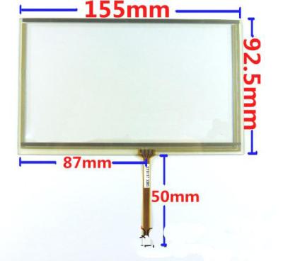 China FPC 6.5 inch Capacitive Touch Panel Tablet PC Touch Screen 800x480 for sale