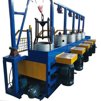 China Hotels Dry Wire Drawing Machine Hemp Pattern Wire Drawing Machine Equipment for sale