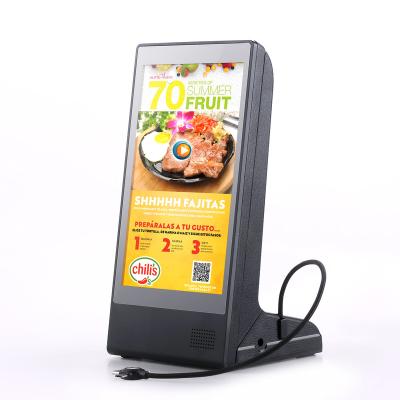 China 8 inch table top restaurant LCD menu panel mobile phone charging station digital power bank fast unique charging support FYD-898 high capacity for sale