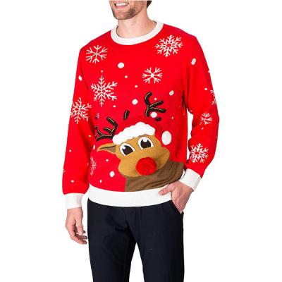 China Anti-wrinkle Christmas Ugly Mens Sweater New Year Clothes for sale