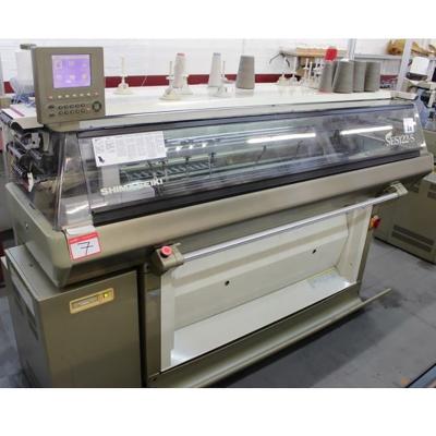 China jacquard shima seiki ses 122s 12g new warp used flat knitting machines for sale