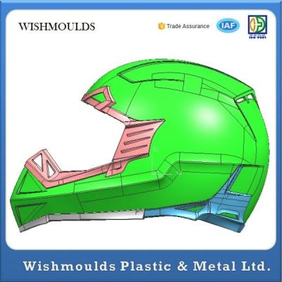 China OEM Available Custom Plastic Injection Molding Plastic Prototype For ABS Helmet for sale