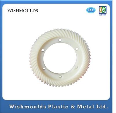 China OEM Industrial Plastic Parts POM Gear , Plastic Injection Molded Parts for sale