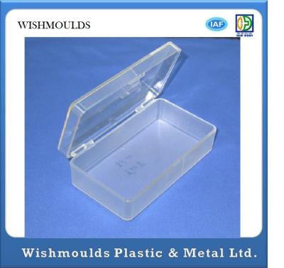 China Custom 2 Cavities Injection Moulding Products For Transparent Plastic Container for sale