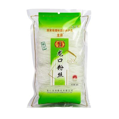 China Competitive Price New Design Longkou Dry Clear White Yarn Mung Bean Vermicelli for sale