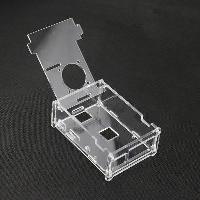 China Customized modern 3mm clear acrylic box with lid laser cut pieces plexiglass box custom drawing diy case for sale