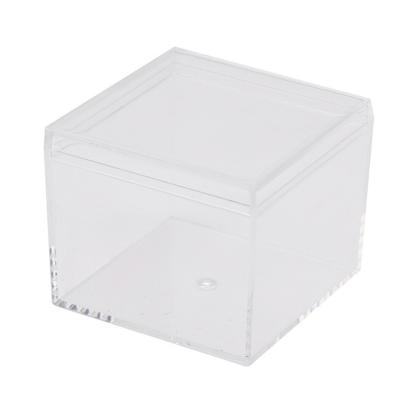 China 8x8x6.7cm Wallnut Storage Package Box Nut Packing Box Customized Modern Clear Plastic Food Backup Bin for sale