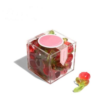 China Modern Customized Clear Small Plastic Box Collection Artwork Boxes Jewelry Packaging PS Transparent Storage Box for sale