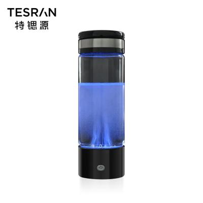 China Household water electrolysis hydrogen generator,hydrogen rich alkaline water ionizer maker cup bottle filter for sale