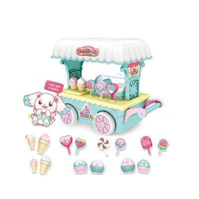 China Sounding Bump and Go Play and Pretend Cream the Cart-role Play Toys for sale