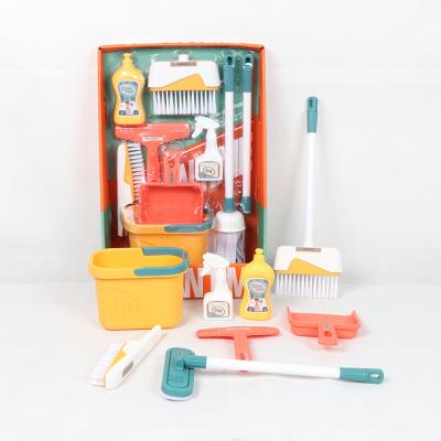 China 8PCS Plastic Cleaning Set - Toy Cleaning Set Toy Kitchen Toddler Cleaning Set for sale