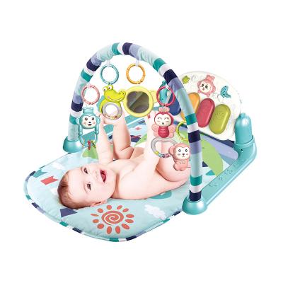 China Musical Mat Musical Soft Infant Sleep Game Gym Piano Keyboard Pedal Activity Rack Portable Baby Toy for sale