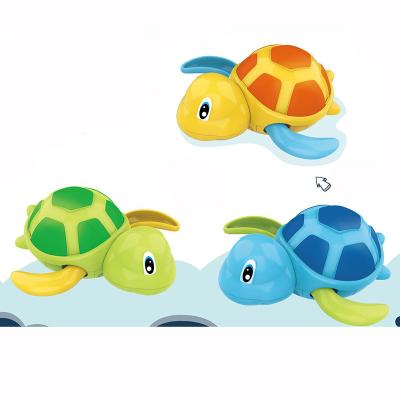 China Cognitive Floating Toy Bath Toys, 3 Pack Cute Turtle Bath Swimming Toys for Toddlers, Floating Wind Up Toys for sale