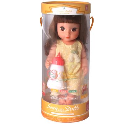 China 12 Inch Baby - Doll in Gift Box, Doll Drinking and Peeing Vinyl Simulation Doll with 12 IC 12 Inch Sound Function for sale