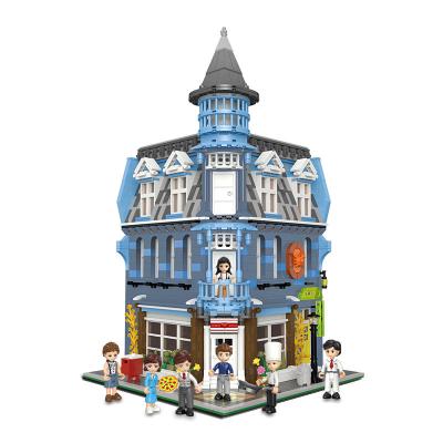 China DIY TOY XINGBAO Building Block Street View Europa City Toys For Kids Assembled Model for sale