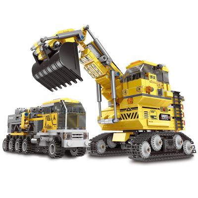 China DIY TOY Technic Bucket Wheel Excavator Building Blocks Toys for sale