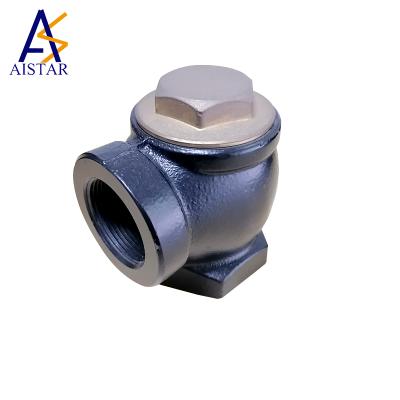 China Used For Gasoline 1.5 Inch 2 Inch Fuel Dispenser Single Angle Check Valve For Sale for sale