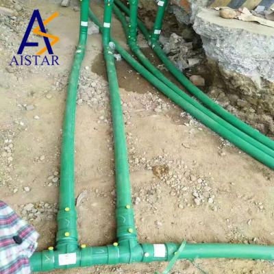 China Underground gas station system pipe subway used pe fuel pipe for gasoline fuel station for sale