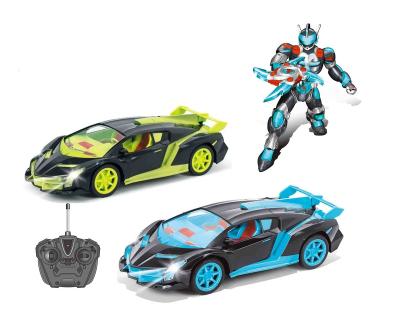 China Kids Car Toy Transformation RC Car With Doors Opened RC Sports Racing Cars For Adults Children Boys Gifts for sale