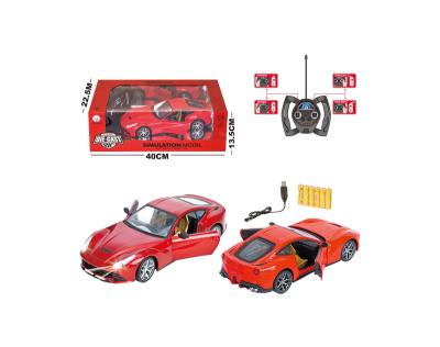 China Kids Car Toy RC Car 1/16 Diecast Car With Doors Opened Vehicle Model For Boys Girls for sale