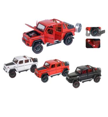 China Toy Cars Diecast Model Scale Alloy 1 18 Diecast Sound And Light Pull Back Model Car Toy Cars Kids Toys Collection for sale