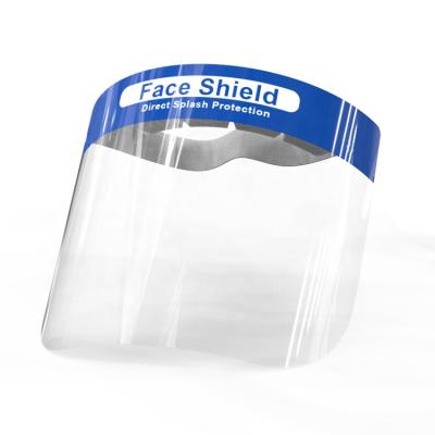 China Disposable Multi-Fog Proof Anti-Splash Face Shield Sun Visor Custom Logo for sale