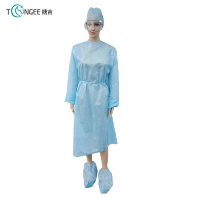 China TONGEE Factory Supplies PE Film PP Antistatic Medical Protective Clothing For Hospital for sale