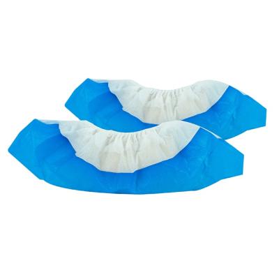 China Personal Care Tongee Polyester Recycling Blue Operating Room Scrub Disposable Shoe Cover Cloth For Hospital for sale