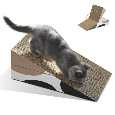 China Amazon Success Cardboard Cat Work Area Cardboard Cat Tree Box Viable Pet Toys Scratcher Toys Cat House Scratcher Pet Bed for sale