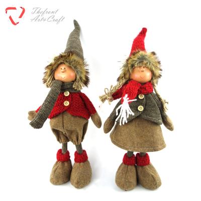 China Christmas Decoration China Supplier Hot Sales Cute Gnome Standing Christmas Table Decoration for sale