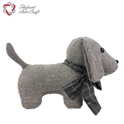 China Dog Door Stop China Supplier Handmade Funny Dog Door Stopper for sale