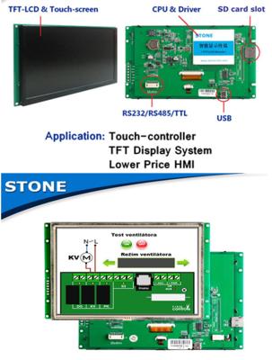 China Controller Replacement Lcd Screen Work With MCU / PIC / ARM 50000 Hours for sale