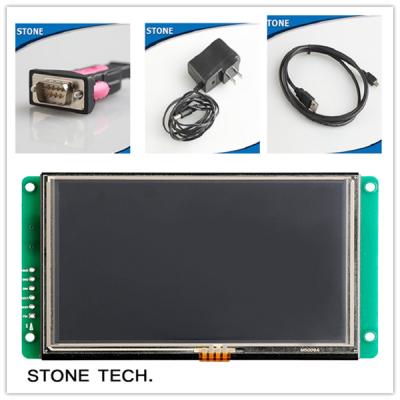 China Fast 32 Bit CPU LCD Touch Screen Repalce HMI PLC For Industry Control for sale