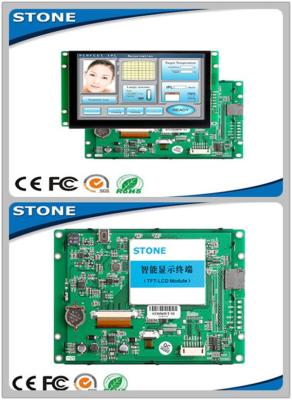 China STI151WT - 01 TFT LCD Touch Screen With RS232 RS485 TTL UART CMOS Interface for sale