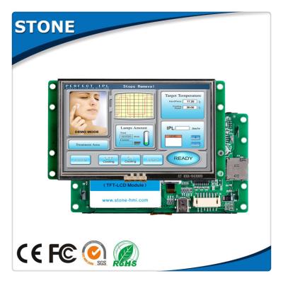 China Farbe-65k TFT LCD-Touch Screen 4,3 Zoll für Industriemaschinen zu verkaufen