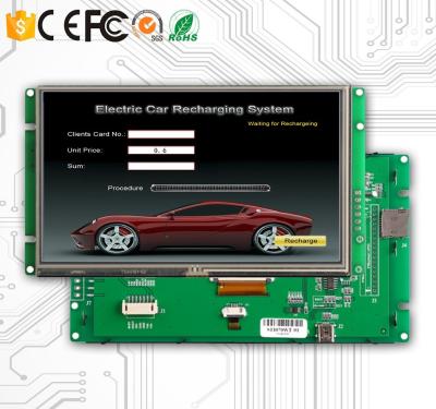 China High Brightness 6.5'' LCD Touch Screen Kits With PCB Board And HMI MCU for sale