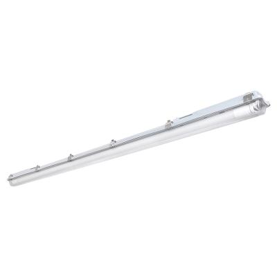 China Tri proof desk light for office hotel in cool white tri proof lights batten suspended 1.2m ip65 linear tube lighting fittings for sale