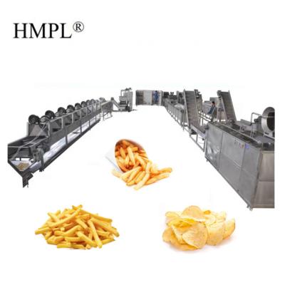 China Small Scale French Fries Production Line Vegetable Processing Plant Potato Chips Making Machine Equipment for sale