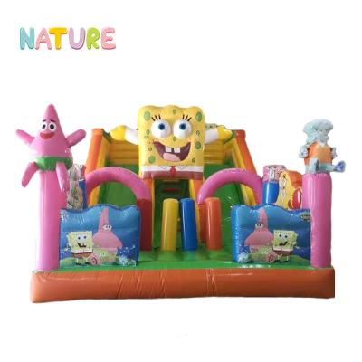 China Amusement Park Cartoon Inflatable Bouncer Customized Character Inflatable Bouncy Castle For Sale for sale