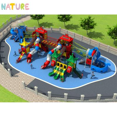 China Eco-Friendly Selling Best Selling Outdoor Fun Plastic Garden Playing Items Kids Outdoor Playground for sale