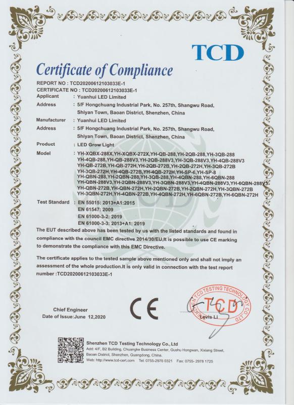 CE - Shenzhen Meina Photoelectric Technology Limited