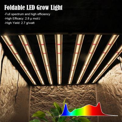 China Dimable Samsung Lm301h 830W Vegetable Grow Helps Vertical LED Grow Light for sale