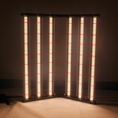 China Further Plant Growth Vertical Farmer Plant Grow Quantum 480W Waterproof Foldable Full Spectrum LED Grow Light for sale